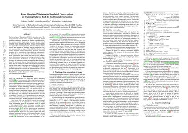 From Simulated Mixtures to Simulated Conversations as Training Data for End-to-End Neural Diarization