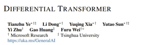 差分Transformer竟能消除注意力噪声，犹如降噪耳机
