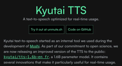 开源TTS语音新标杆！Kyutai TTS：350ms延迟碾压全场，词级时间戳重构！