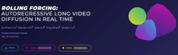 南洋理工&腾讯最新 Rolling Forcing 解决流视频生成长期误差累积，连贯如一且长达数分钟！