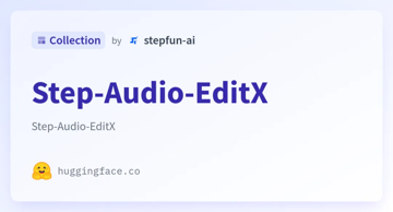 阶跃星辰发布首个开源 LLM 级音频编辑大模型 Step-Audio-EditX
