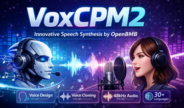 VoxCPM2：面壁智能开源国产2B语音合成模型