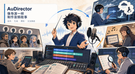 Interspeech2026 | 能够反馈编辑的沉浸式音频故事生成智能体：AuDirector