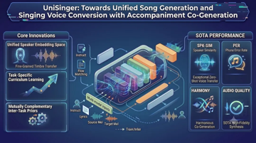 Interspeech2026｜UniSinger：面向伴奏协同生成的统一歌曲生成与歌声转换